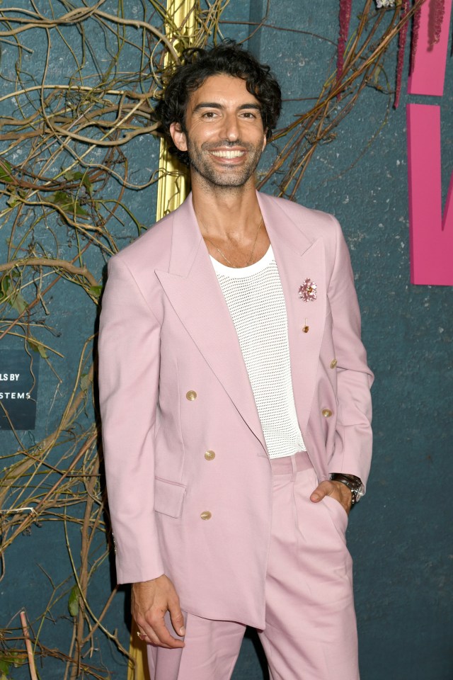 Justin Baldoni at the premiere of It Ends With Us