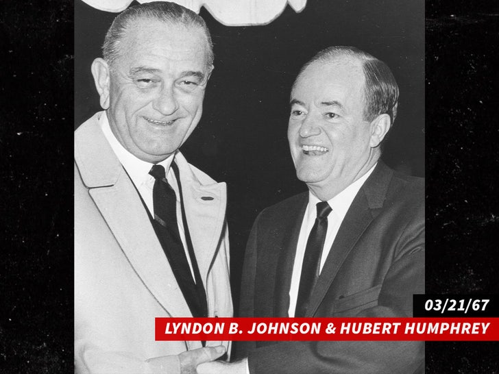 Hubert Humphrey lyndon johnson sub