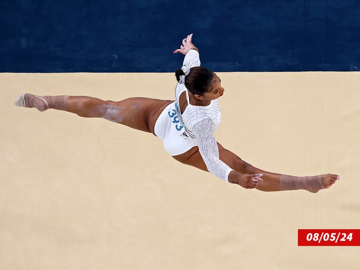 jordan chiles floor routine