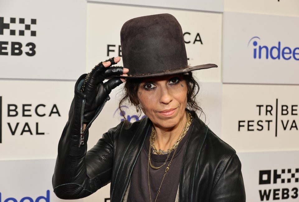 Linda Perry attends 'Linda Perry: Let It Die Here' premiere at the 2024 Tribeca Festival at Spring Studios on June 06, 2024 in New York City