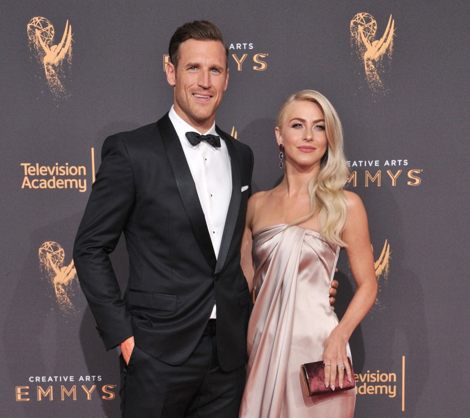 Julianne Hough and Brooks Laich arrive at the 2017 Creative Arts Emmy Awards – Day 1 at Microsoft Theater on September 9, 2017 in Los Angeles, California