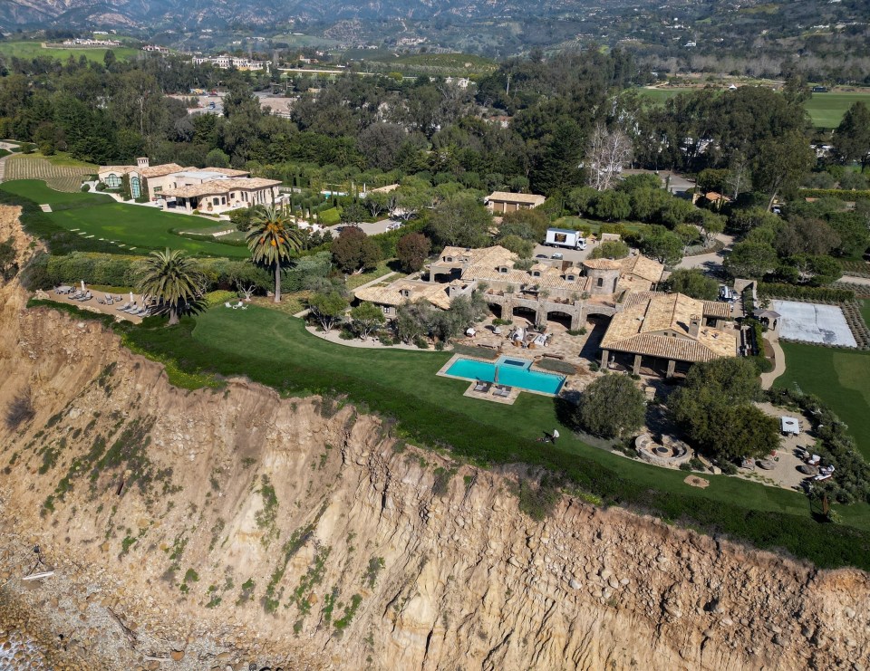 A view of the sprawling estate that was acquired by an entity tied to mining magnate Robert Friedland