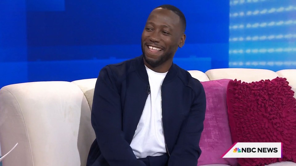 Lamorne Morris during his Today interview on August 13, 2024