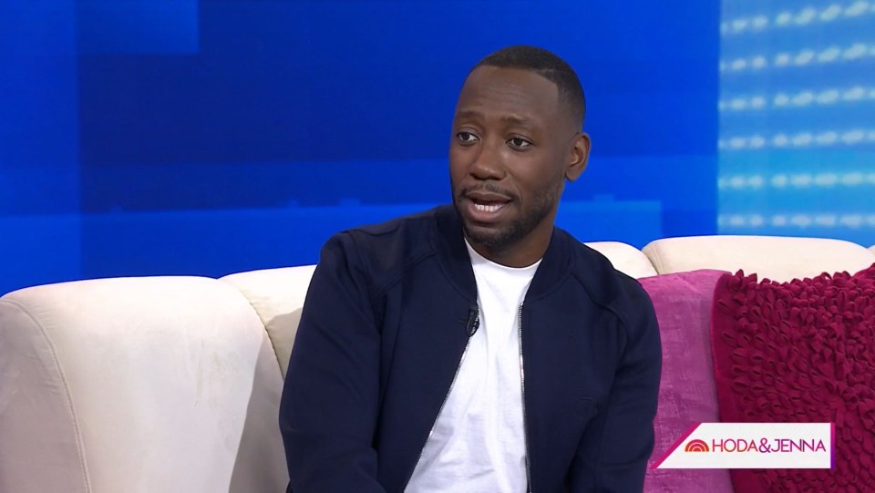 Lamorne Morris discussing his daughter Lily with Hoda Kotb and Jenna Bush Hager on Today