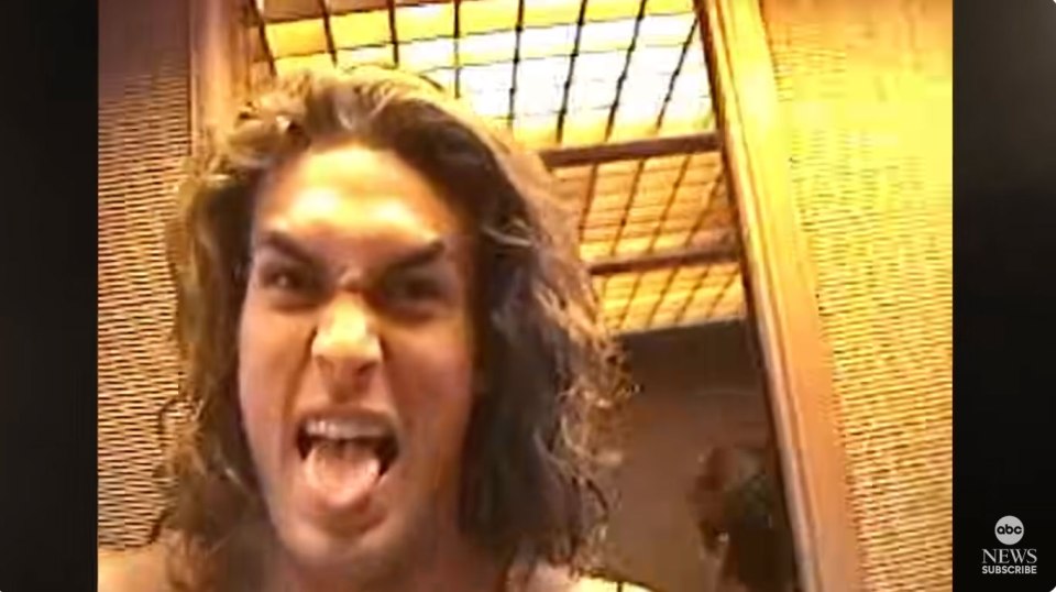 In a trailer for After Baywatch: Moment in the Sun, Jason Momoa pulled faces at the camera with his long hair unkempt