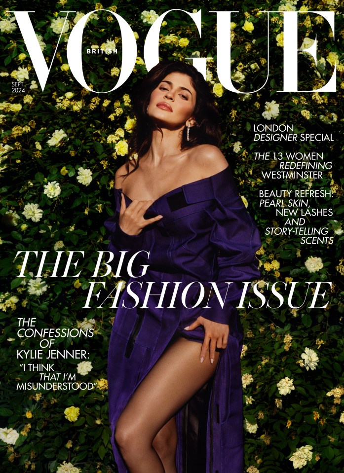 The September issue of British Vogue is available from Tuesday, August 20