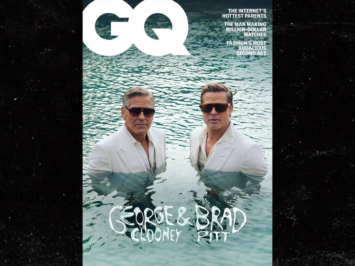 george clooney and brad pitt gq 2