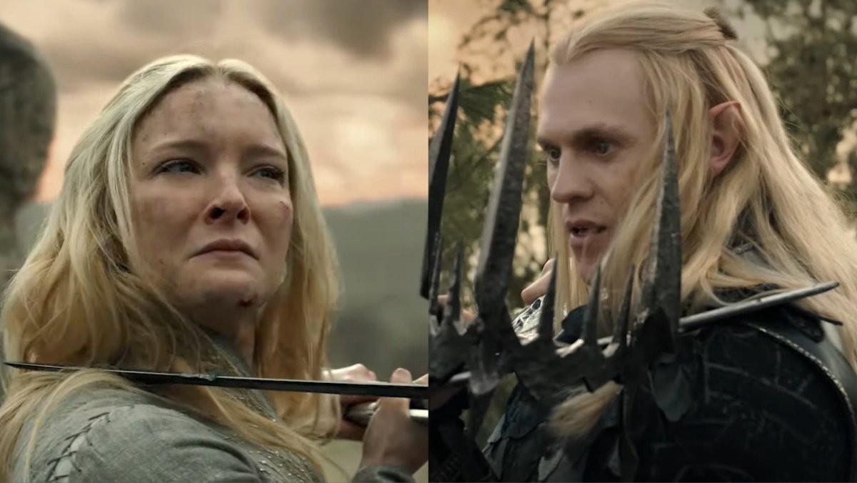 The Lord of the Rings the Rings of power trailer Galadriel and Sauron reunion