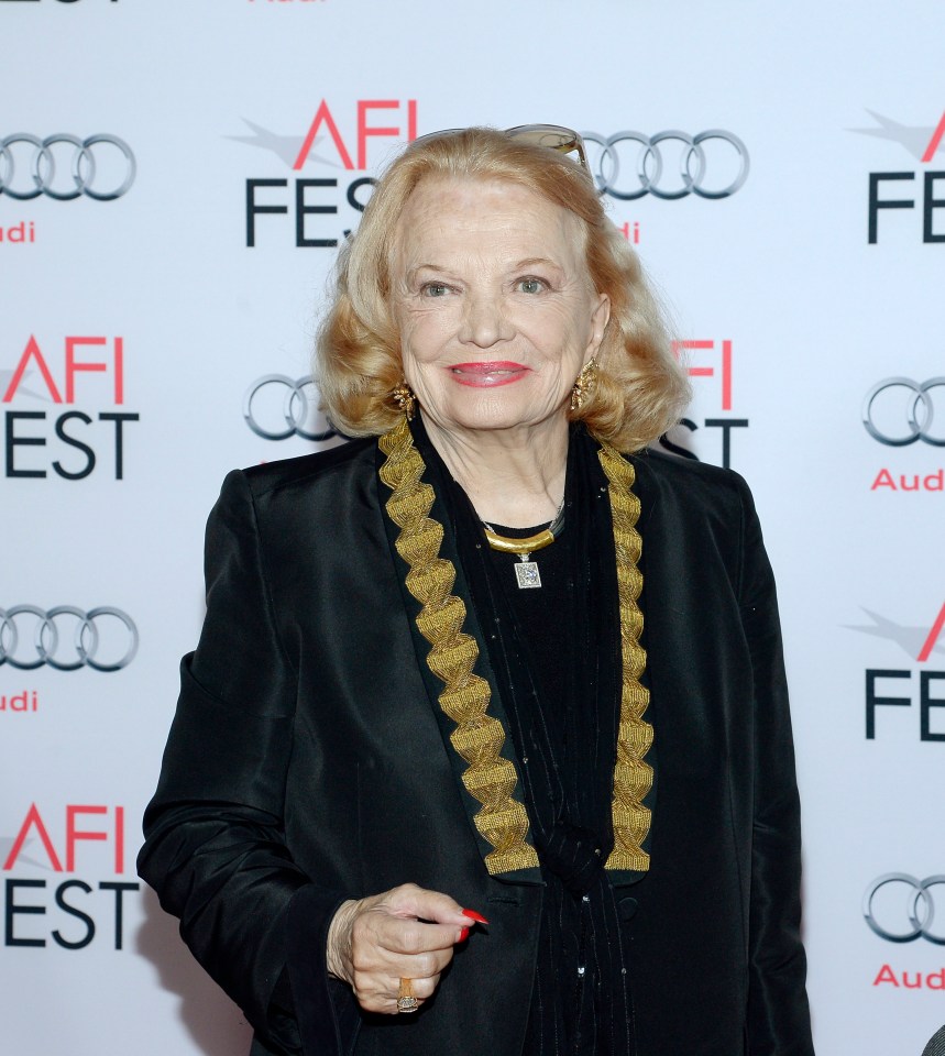 Gena Rowlands, pictured at AFI FEST 2015, and her late husband John Cassavetes, made close to 12 films from 1960 to 1980