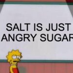 hilarious Lisa Simpson meme about sugar