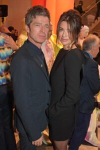 Sara MacDonald and Noel Gallagher pictured at the re-opening of Louis Vuitton New Bond Street in October 2019