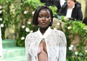 Adut Akech attends the 2024 Met Gala held at The Metropolitan Museum of Art on May 6 in New York City