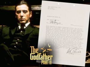 Al Pacino in Godfather II contract