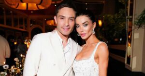 Hello Upper East Siders! Your favourite Chuck Bass is officially taken! Amy Jackson and Ed Westwick finally enter marital bliss in Italy