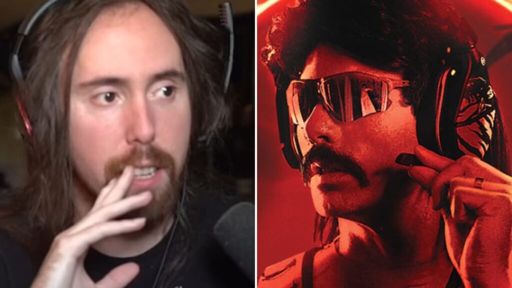 Asmongold baffled by Dr Disrespect’s return strategy: “He’s coming back as a villain”