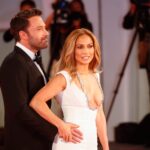 Jennifer Lopez and Ben Affleck Premiere of 'The Last Duel' during the 78th Venice Film Festival at Palazzo del Cinema on the Lido in Venice, Italy,