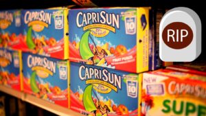 Capri Sun juice pouches