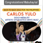 Celebrities congratulate Carlos Yulo