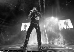 Childish Gambino performs during The New World Tour at Little Caesars Arena on August 17, 2024 in Detroit, Michigan