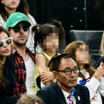Eva Mendes and Ryan Gosling made a rare appearance together at the Olympic Games in Paris