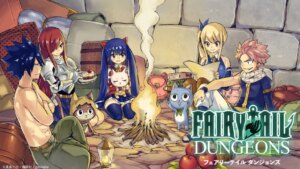 Fairy Tail Dungeons keyart from developer Ginolabo