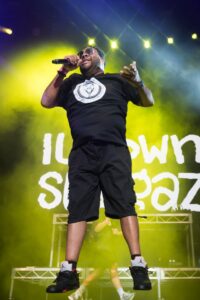 Fatman Scoop is a hip-hop artist