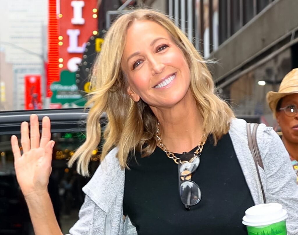 GMA's Lara Spencer Rocks Swimsuit Saying "Here we GO OLYMPICS!!!"