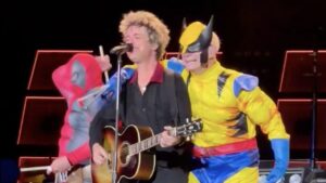 Green Day Pay Tribute To 'Deadpool & Wolverine' At New York Show