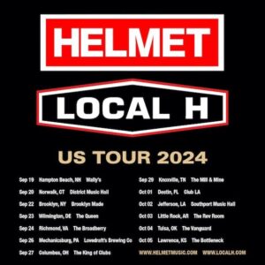 HELMET Cancels U.S. Tour Due To 'Financial Concerns And Lower-Than-Expected Ticket Sales'