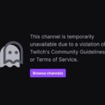 Twitch ban message