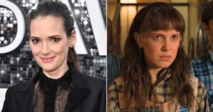 Netlizens think Winona Ryder does not like Millie Bobby Brown