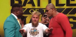 Francis Ngannou separated by Jake Paul ahead of Renan Ferreira fight