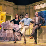 Sarah Hyland, Andrew Barth Feldman, and Kevin Del Aguila in 'Little Shop of Horrors'