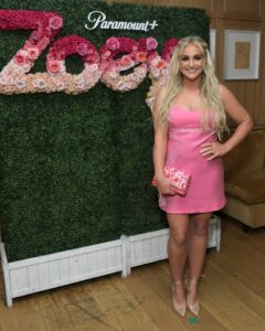 Jamie Lynn Spears, pictured in 2023, attends the Zoey 102 Cocktail Party at San Vicente Bungalows in West Hollywood, California