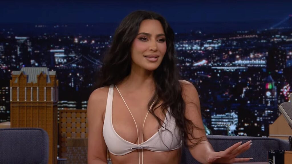 Kim Kardashian on Fallon