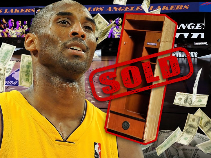 kobe bryant locker sold