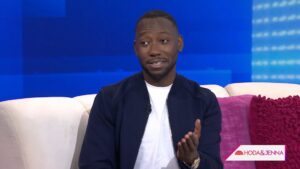 New Girl actor Lamorne Morris on a recent episode of Today