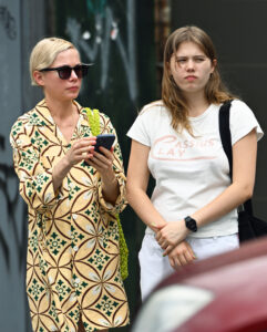 Michelle Williams and her daughter Matilda Ledger stepped out for a day of pampering in Brooklyn, New York, leaving fans stunned at how much the teen looks like her late father, Heath Ledger