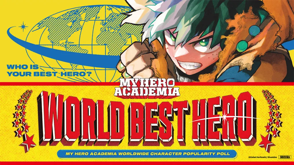 My Hero Academia World Best Hero promotional artwork