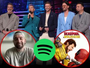 nsync Spotify deadpool wolverine