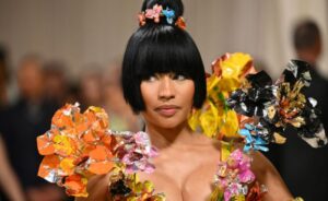 Nicki Minaj attends US-ENTERTAINMENT-FASHION-METGALA-CELEBRITY-MUSEUM