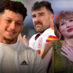 patrick mahomes travis kelce taylor swift