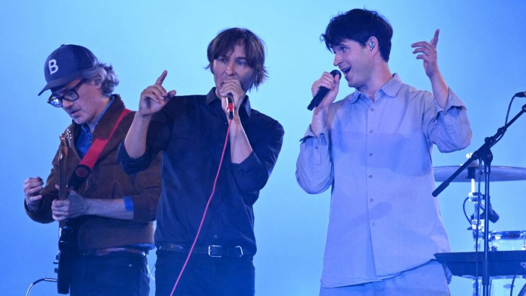 Phoenix Perform with Air, Ezra Koenig at Paris Olympics