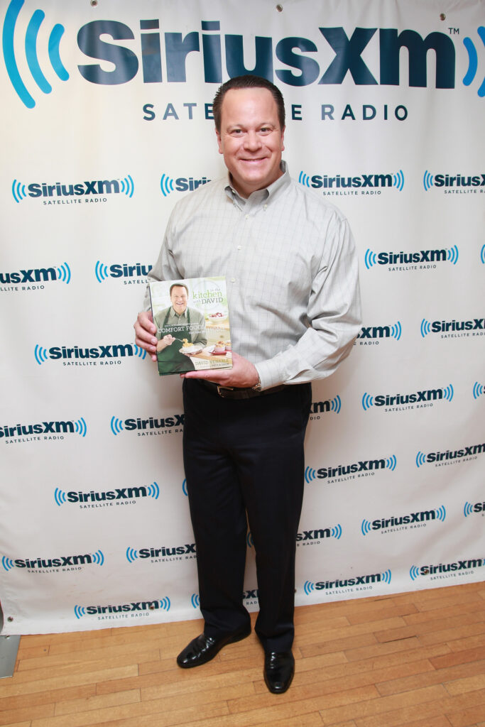 QVC's David Venable, at the SiriusXM Studio on October 10, 2012, is missing from the program after having a family emergency