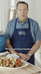 QVC shared a clip of David Venable on Sunday despite his absence