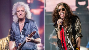 Queen's Brian May Brought to Tears by Aerosmith Retirement