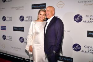 Yolanda Hadid and Joseph Jingoli, pictured in 2019, attend the Global Lyme Alliance's fifth annual New York City Gala