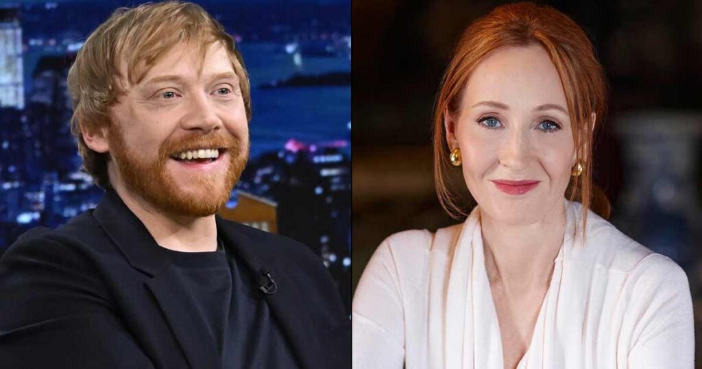 Rupert Grint once talked about his relationship with JK Rowling