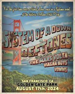 SYSTEM OF A DOWN And DEFTONES Draw 50,000 Fans To San Francisco's Golden Gate Park