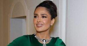 Salma Hayek Stuns In A Yellow Bikini